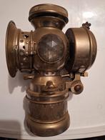Très ancienne lampe à pétrole LUNAR, Antiquités & Art, Enlèvement ou Envoi