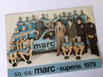 Wielerkaart 1979 team marc superia. Sercu  lefevere, Sport en Fitness, Verzenden, Zo goed als nieuw