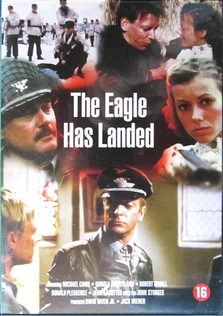 DVD OORLOG- THE EAGLE HAS LANDED (MICHAEL CAINE...), Cd's en Dvd's, Dvd's | Actie, Zo goed als nieuw, Oorlog, Alle leeftijden