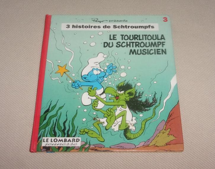 le tourlitoula du schtroumpf musicien 3 histoires de schtrou, Boeken, Stripverhalen, Ophalen