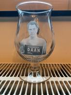 Duvel glas Daan, Verzamelen, Glas en Drinkglazen, Ophalen of Verzenden, Gebruikt, Bierglas