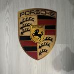 Porsche-logo metalen bord H 100 cm XXL Wandbord 911 Decor, Ophalen of Verzenden, Nieuw, Reclamebord