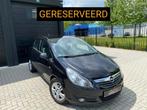 Opel Corsa 1.2-16V 110 Edition Clima Cruisecontrol, Auto's, Gebruikt, Zwart, 4 cilinders, Zwart