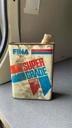 Fina Super Grade Motor oil Blik, Verzamelen, Ophalen