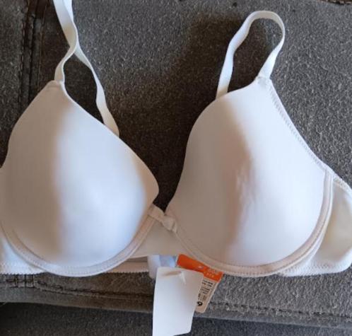 Soutien gorge blanc 80B NEUF, Kleding | Dames, Ondergoed en Lingerie, Setje, Wit, Ophalen of Verzenden