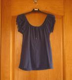 Blauwe top T-shirt met korte fronsmouwen Jsfn Ellos Mt 36-38, Vêtements | Femmes, T-shirts, Enlèvement ou Envoi, Taille 36 (S)