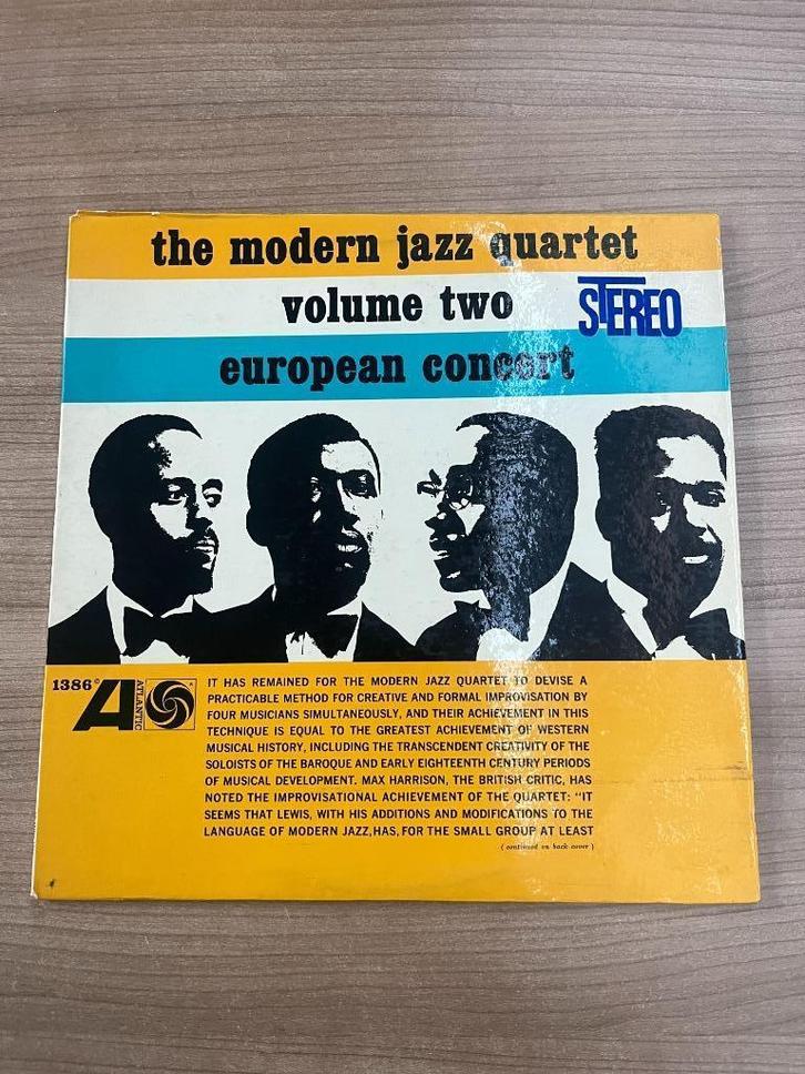 THE MODERN JAZZ QUARTET -  EUROPEAN CONCERT VOL 2, CD & DVD, Vinyles | Jazz & Blues, Utilisé, Jazz, 1960 à 1980, Envoi