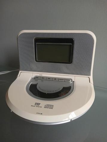 Vintage Philips space age wekkerradio met CD-speler., Enlèvement