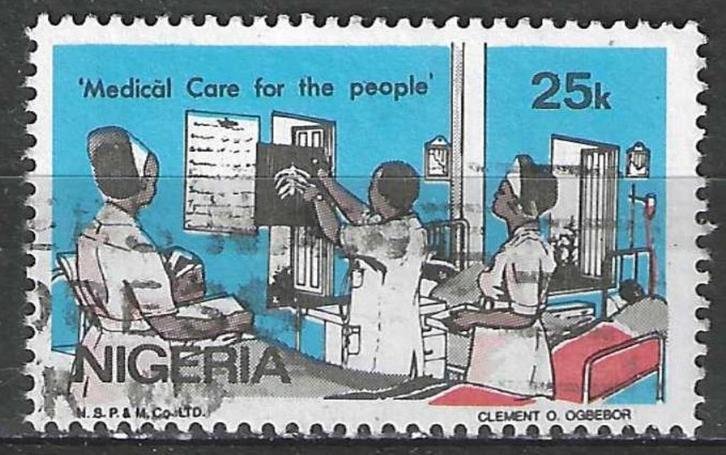 Nigeria 1986 - Yvert 492 - Het moderne leven - 25 k. (ST), Postzegels en Munten, Postzegels | Afrika, Nigeria, Verzenden
