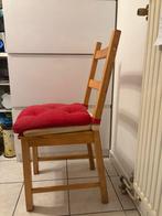 6 ikea eetkamer stoelen., Huis en Inrichting, Stoelen, Ophalen, Gebruikt, Hout