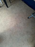 dikke vinyl, zandkleurig, 2,5m op 6m, Huis en Inrichting, Stoffering | Vloerbedekking, Ophalen, Gebruikt, Vinyl