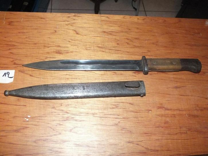 12      VERKOCHT       bajonet / bayonet, Verzamelen, Militaria | Algemeen, Ophalen