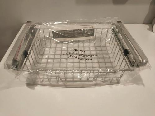 Metalen mand voor onder legplank, Huis en Inrichting, Keuken | Keukenelementen, Nieuw, Grijs, Ophalen of Verzenden