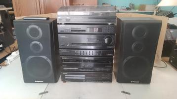 Prachtige stereo set pioneer met platen speler koopje, Ophalen, Zo goed als nieuw, Cd-speler, Pioneer