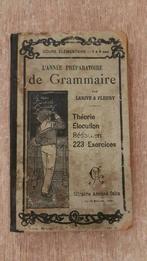 L'année préparatoire de Grammmaire/1908, Enlèvement
