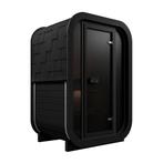 Moderne Cube Buitensauna SKOG130 Zwarte Editie Thermowood, Ophalen of Verzenden, Nieuw