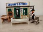 Playmobil Western Sheriff's Office - 3423 + extra onderdelen, Ophalen of Verzenden, Zo goed als nieuw