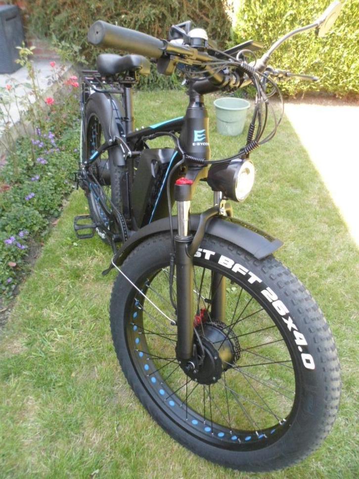 E-bike E-BYCCO EB7PRO 3000W 23AH 45KM/H, Fietsen en Brommers, Elektrische fietsen, Nieuw, Overige merken, 47 tot 51 cm, 50 km per accu of meer