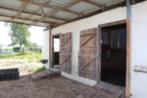 dubbele paardenstal in geïsoleerde container ( 7 x 3 m), Dieren en Toebehoren, Stalling en Weidegang, Stalling, 2 of 3 paarden of pony's