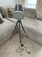Staande lamp, theater design, Huis en Inrichting, Lampen | Vloerlampen, Ophalen, Gebruikt, 100 tot 150 cm, Glas
