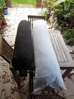 zijslaapkussen wit zwart Novitesse Fridelco, Ophalen of Verzenden, Gebruikt, Wit, Kussen