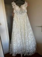 Robe mariée personnalisée taille 40/42, Enlèvement, Comme neuf, Robe de mariée