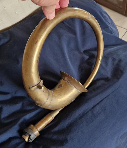 Antieke Jachthoorn in koper👍, Antiek en Kunst, Antiek | Gereedschap en Instrumenten, Ophalen