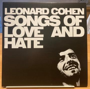 33T: Leonard Cohen - Songs Of Love And Hate (2009 Near Mint) beschikbaar voor biedingen