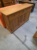 Mooie massief teakhouten dressoir 152cm.vaste prijs, Huis en Inrichting, Ophalen