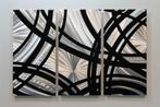 " Metal High Point " prachtig 3 luik Metal Art, Antiek en Kunst, Ophalen of Verzenden