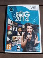 Wii Let's sing 2014, Consoles de jeu & Jeux vidéo, Comme neuf, Musique, À partir de 12 ans, Enlèvement ou Envoi