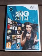 Wii Let's sing 2014, Comme neuf, Musique, À partir de 12 ans, Enlèvement ou Envoi