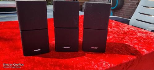 Bose Dubbele Cube luidsprekers 3x zwart, Audio, Tv en Foto, Home Cinema-sets, Zo goed als nieuw, Ophalen of Verzenden