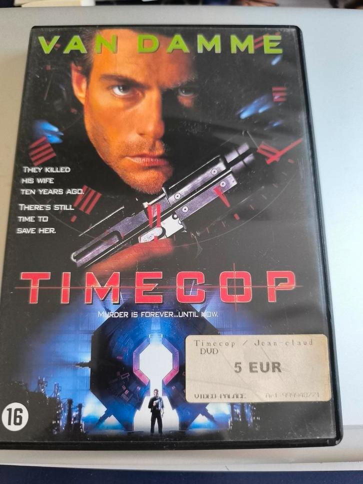 DVD Timecop, Jean-Claude Van Damme, Cd's en Dvd's, Dvd's | Actie, Gebruikt, Ophalen of Verzenden