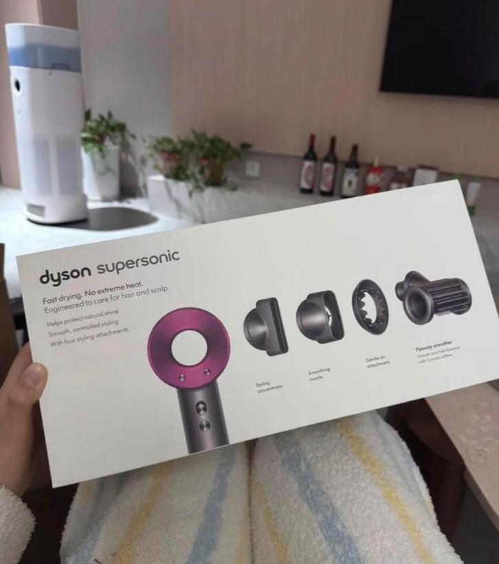 Dyson SuperSonic *EENMAAL GEBRUKT*, Handtassen en Accessoires, Uiterlijk | Haarverzorging, Zo goed als nieuw, Haardroger, Ophalen of Verzenden