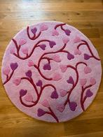 Rond tapijt HABA roze 130 cm, Huis en Inrichting, Gebruikt, Rond, Ophalen of Verzenden, Meisjeskamer