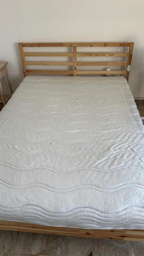 Lit complet à donner en bon état, Huis en Inrichting, Slaapkamer | Bedden, Zo goed als nieuw, Ophalen