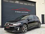 VOLKSWAGEN GOLF 7 GTI 2.0 TSI PERF (230pk) DSG 2017 106774km, Auto's, 4 cilinders, Zwart, Leder, Golf
