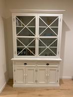 Vitrinekast of servieskast, Huis en Inrichting, Kasten | Vitrinekasten, Ophalen, Gebruikt, 100 tot 150 cm, 200 cm of meer