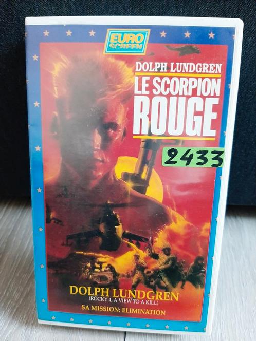 Vhs Le scorpion rouge (Dolph Lundgren), CD & DVD, VHS | Film, Utilisé, Enlèvement ou Envoi