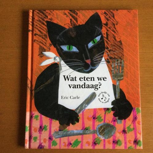 Prentenboek Wat eten we vandaag Eric Carle, Boeken, Prentenboeken en Plaatjesalbums, Nieuw, Prentenboek, Ophalen of Verzenden