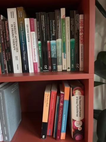 Boeken psychologie, dramatherapie, speltherapie, theater, im beschikbaar voor biedingen
