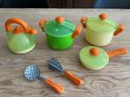 Kookset kinderkeukentje, Ophalen of Verzenden, Gebruikt, Kunststof, Speelkeuken-accessoire