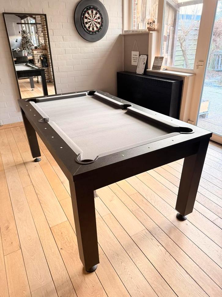 Omvormbare pooltafel van het merk Pongori., Sports & Fitness, Billards & Billards américains, Comme neuf, Table de billard, Table de billard