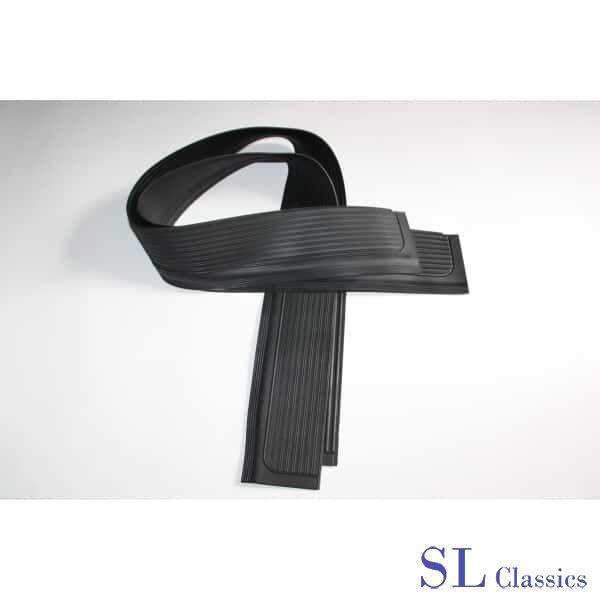 Instap rubber links en rechts, Zwart Mercedes-Benz SL / SLC, Autos : Pièces & Accessoires, Carrosserie & Tôlerie, Mercedes-Benz