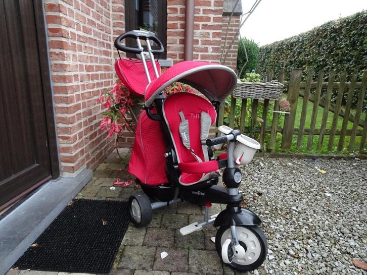 Tricycle évolutif SMARTRIKE état impeccable, Fietsen en Brommers, Fietsen | Driewielers, Zo goed als nieuw, Duwstang, Verstelbare zitting