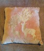 kerst kussen met rendieren, Diversen, Kerst, Ophalen of Verzenden