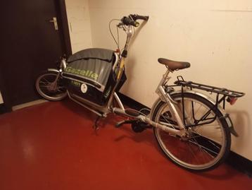 Bakfiets Gazelle Cabby, Fietsen en Brommers, Ophalen, Gebruikt, Gazelle, Elektrisch