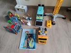 Lot jouets Playmobil, Mystery machine, camion, grue..., Comme neuf, Enlèvement