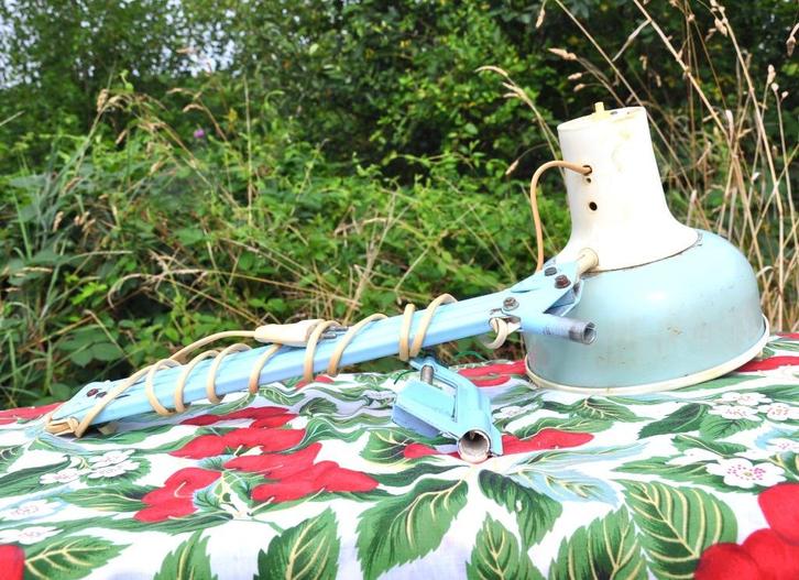 lampe de bureau vintage bras extensible articule, Antiquités & Art, Antiquités | Éclairage, Enlèvement ou Envoi